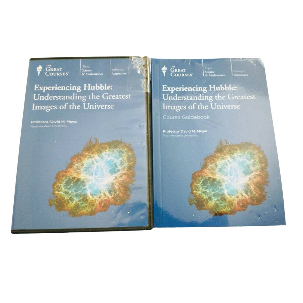 Experiencing Hubble Images Universe Great Courses DVD + Course Guidebook